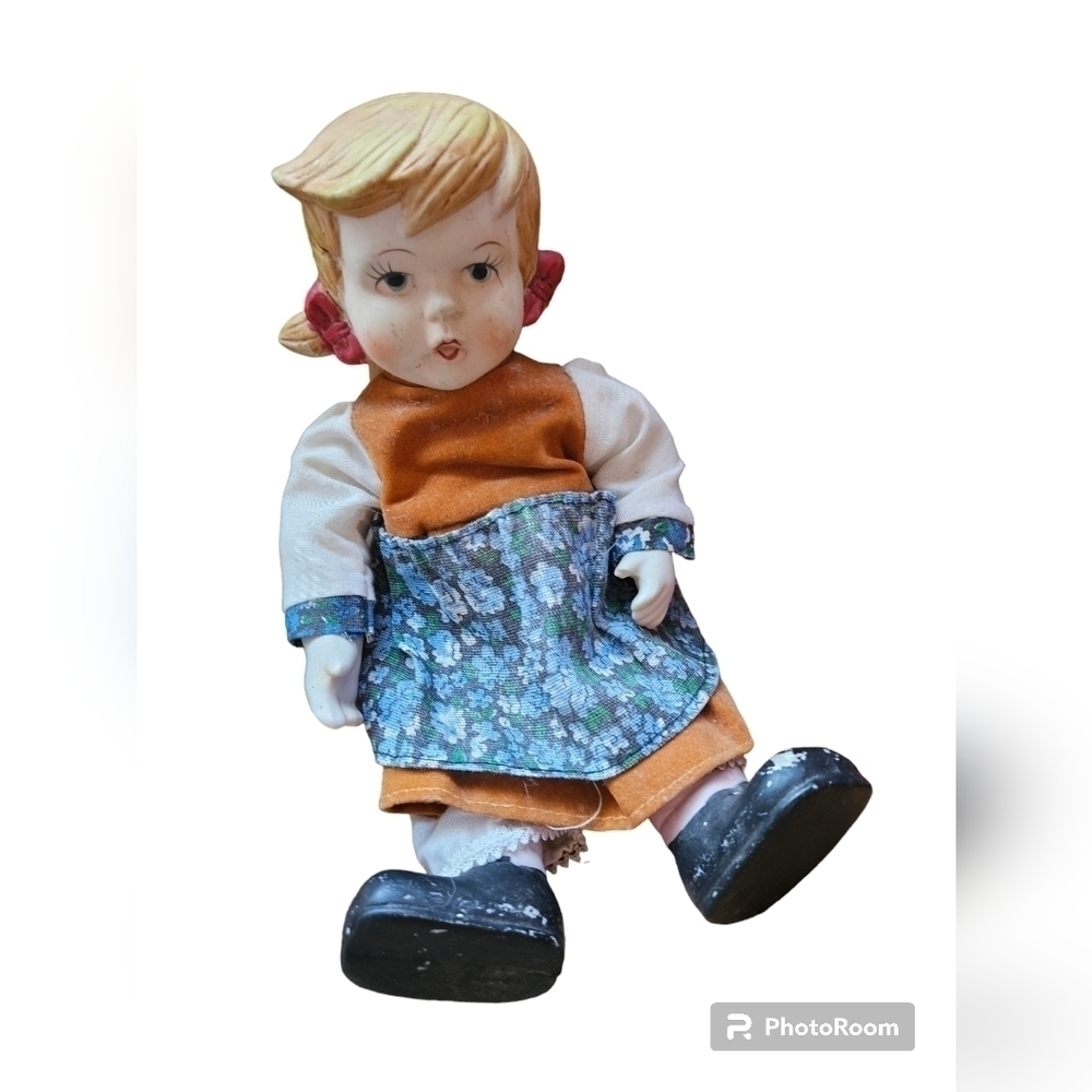 Vintage German Porcelain doll.